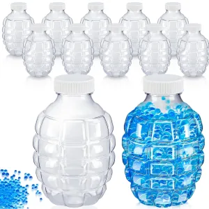 12 Pcs Water Gel Bead Subpackage Bottle 0.49 Oz Water Bullets Beads Refill