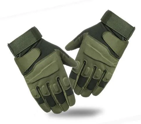 Airsoft Tactical Military Cycling Outdoor Combat Gloves Full Finger Touch Screen Size M-XL 3 Colours ATG009