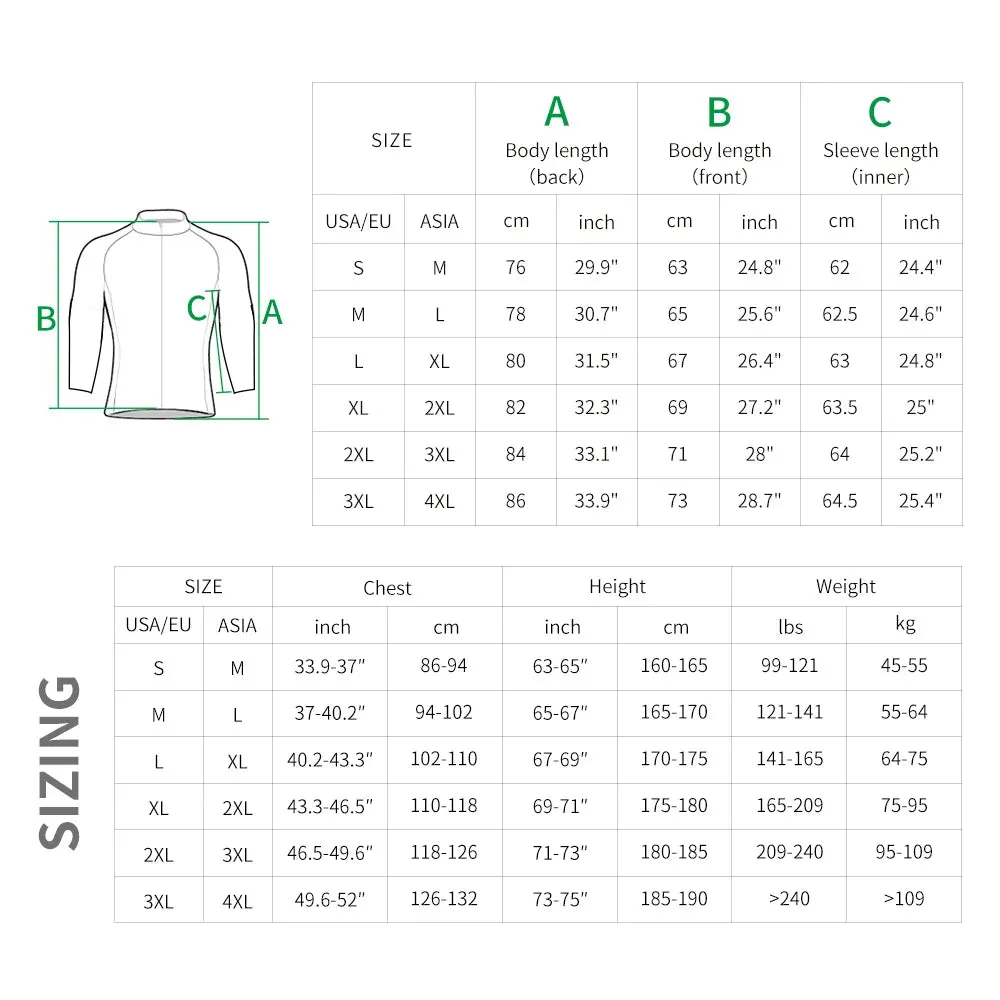 Bicycle Jacket Men Spring Summer Full Reflective Windbreaker Women Water Resistant MTB Road Bike Wear Cycling Long Jersey