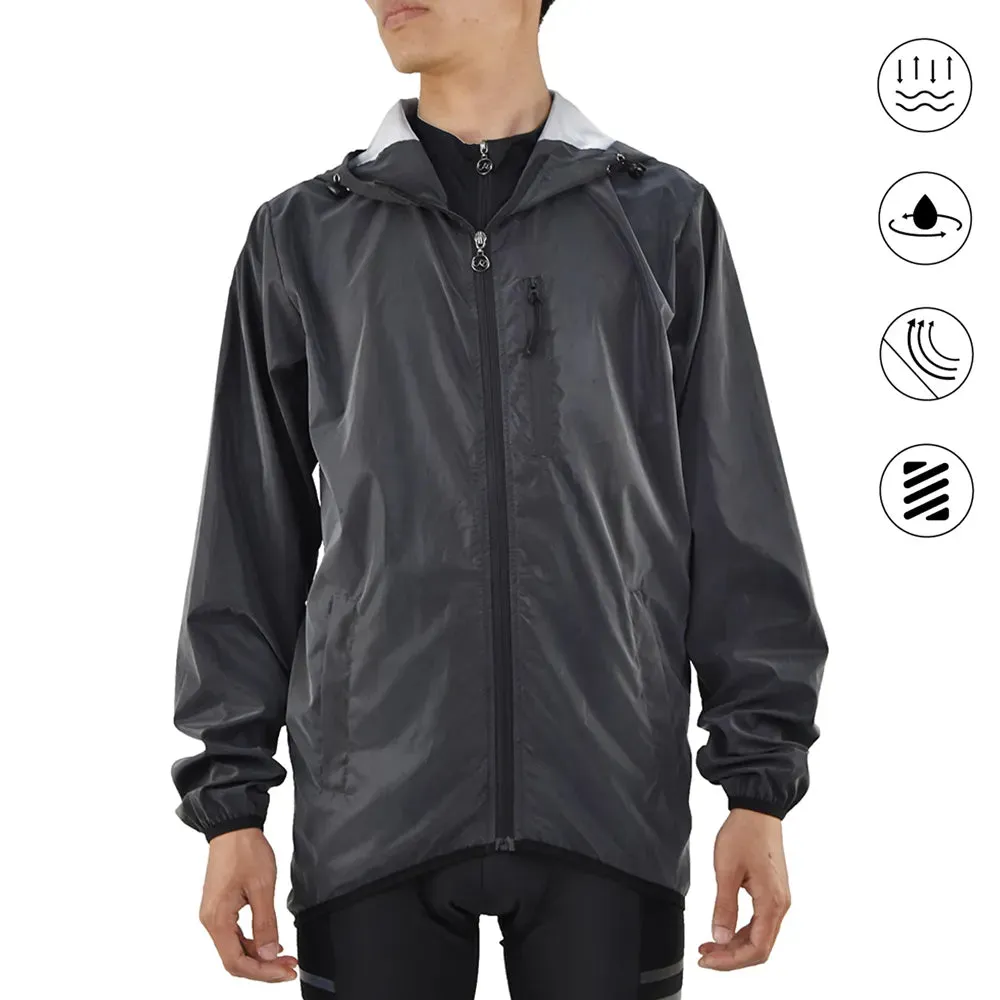 Bicycle Jacket Men Spring Summer Full Reflective Windbreaker Women Water Resistant MTB Road Bike Wear Cycling Long Jersey