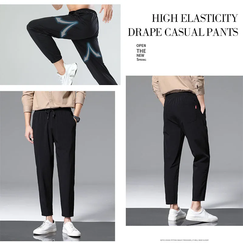 【✨Father's Day Sale】Breathable Ice Silk Drape Casual Pants