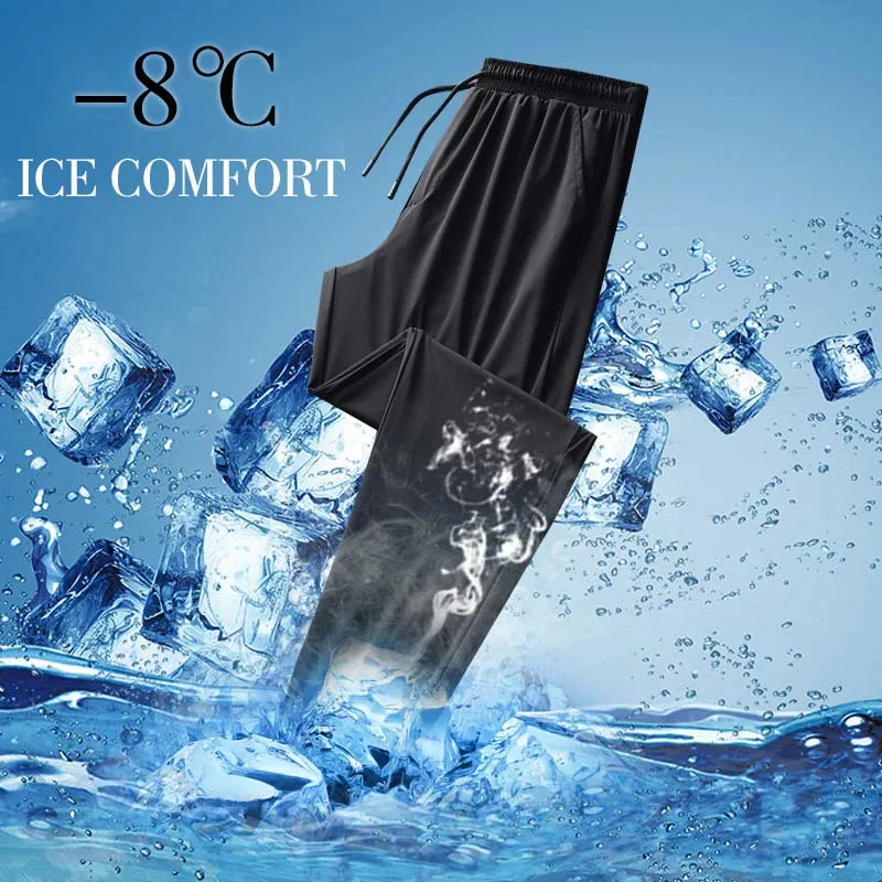 【✨Father's Day Sale】Breathable Ice Silk Drape Casual Pants