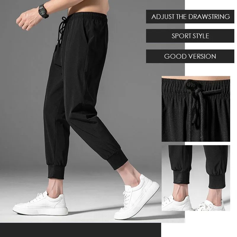 【✨Father's Day Sale】Breathable Ice Silk Drape Casual Pants
