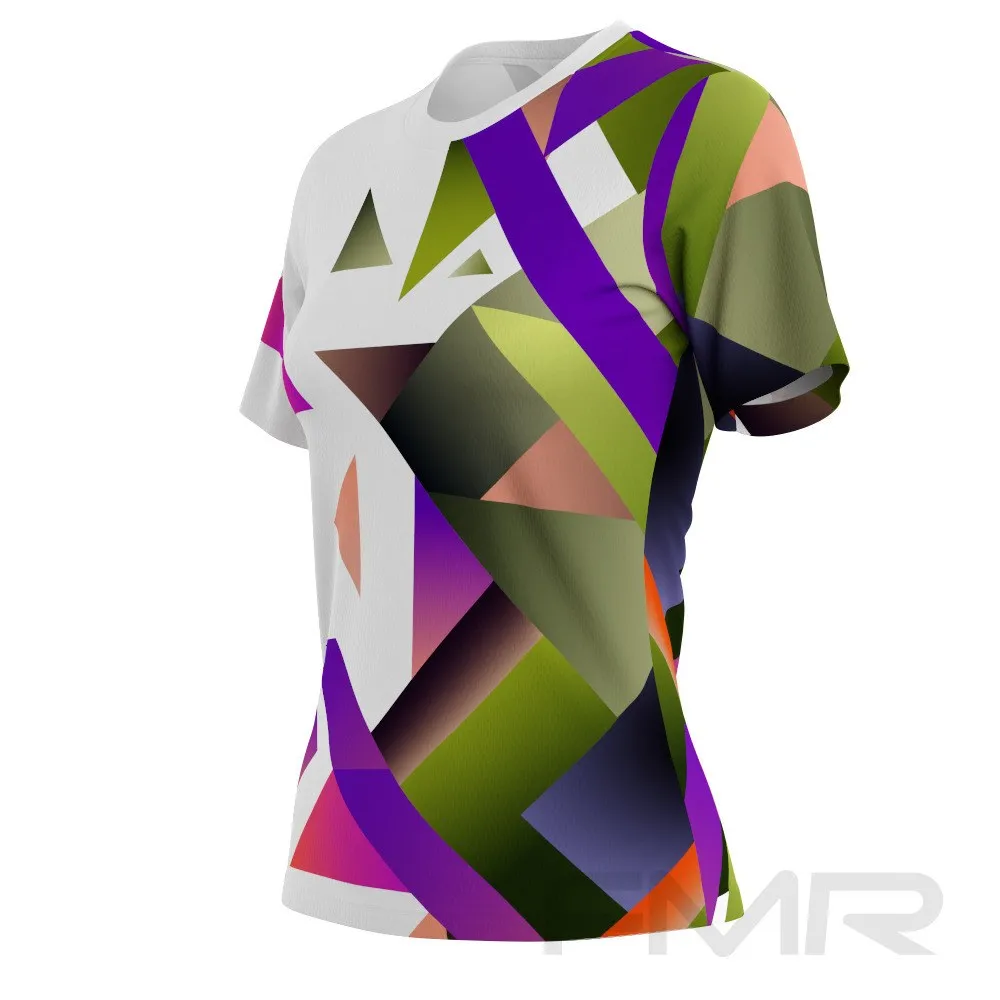 FMR Women's Geometry Technical Short Sleeve Running T-Shirt