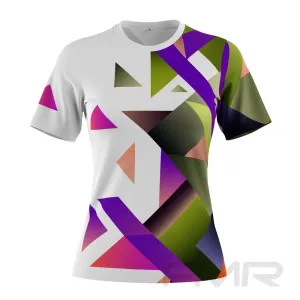 FMR Women's Geometry Technical Short Sleeve Running T-Shirt