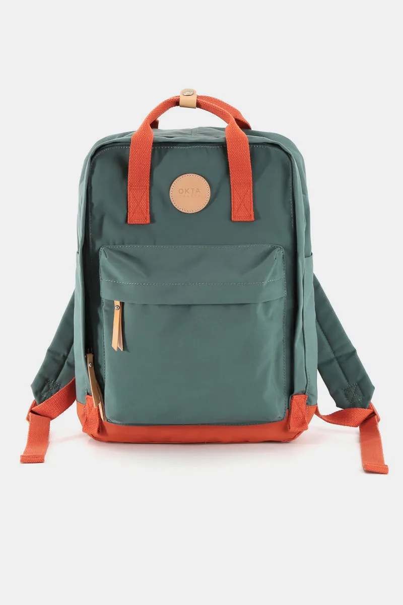Himawari Waterproof Canvas Backpack Bag with Side Pockets 🟠⚪️🟡🟢🔵