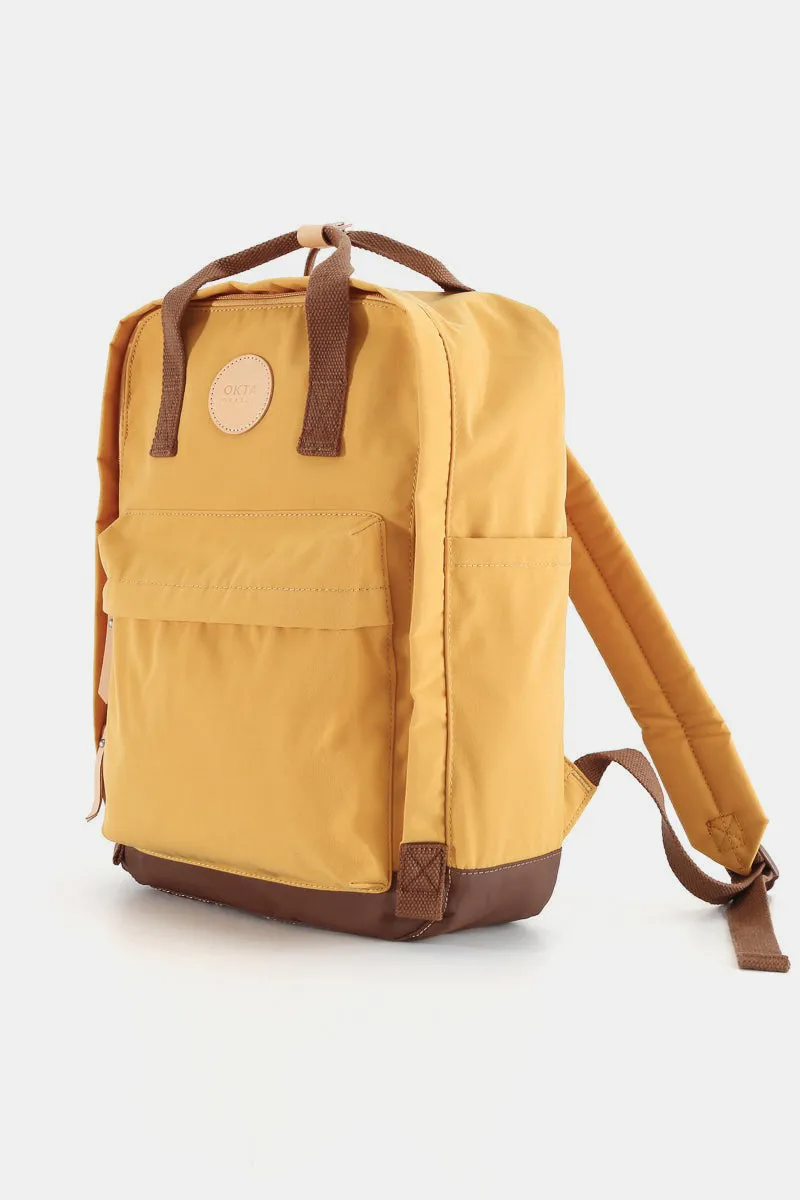 Himawari Waterproof Canvas Backpack Bag with Side Pockets 🟠⚪️🟡🟢🔵