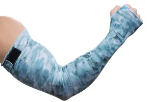 Mens Adjustable Arm Sleeves UV Sun Protection | Aqua Design