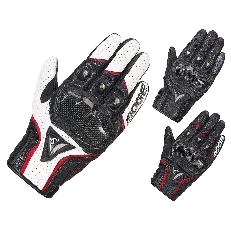 Motorcycle Racing Summer Leather Gloves