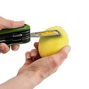 Prepara Fruity Multi-use Fruit Tool, 1.35 x 6.15 x 1.38 inch, Green