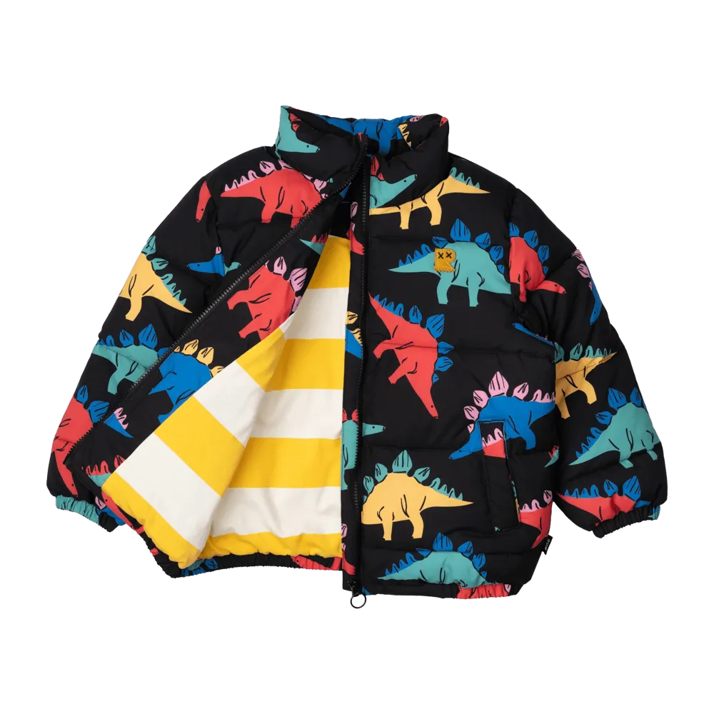 Rock Your Baby Puffer Jacket - Dino Time