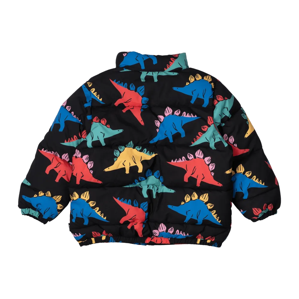 Rock Your Baby Puffer Jacket - Dino Time