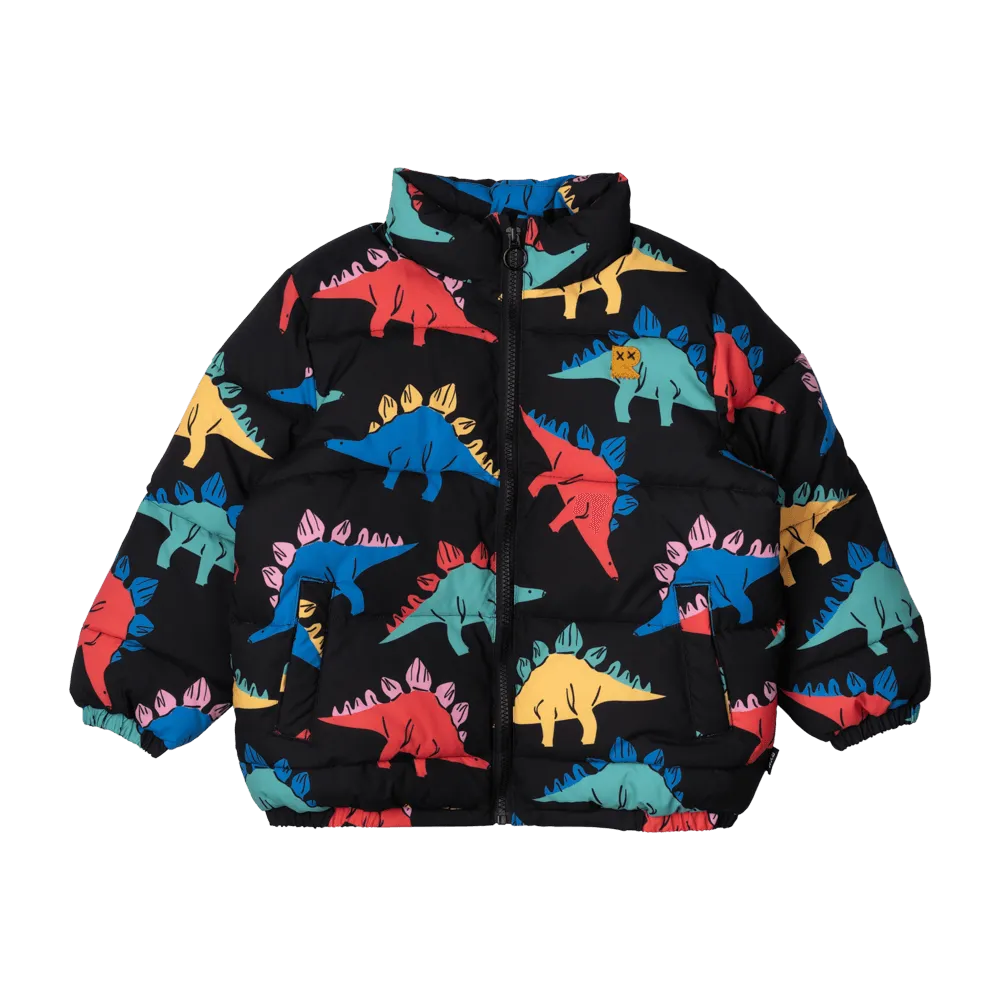 Rock Your Baby Puffer Jacket - Dino Time