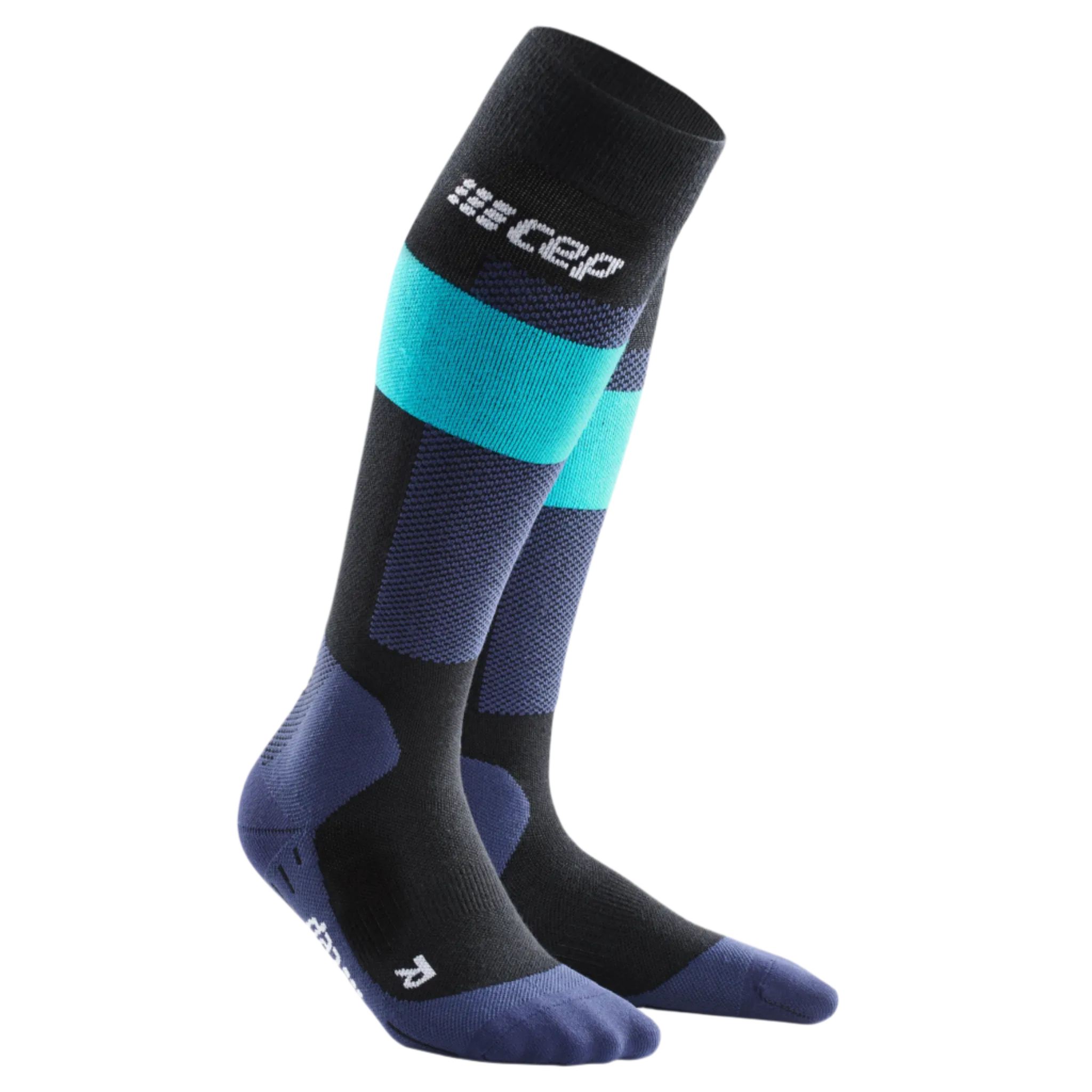 Ski Merino Tall Compression Socks, Women