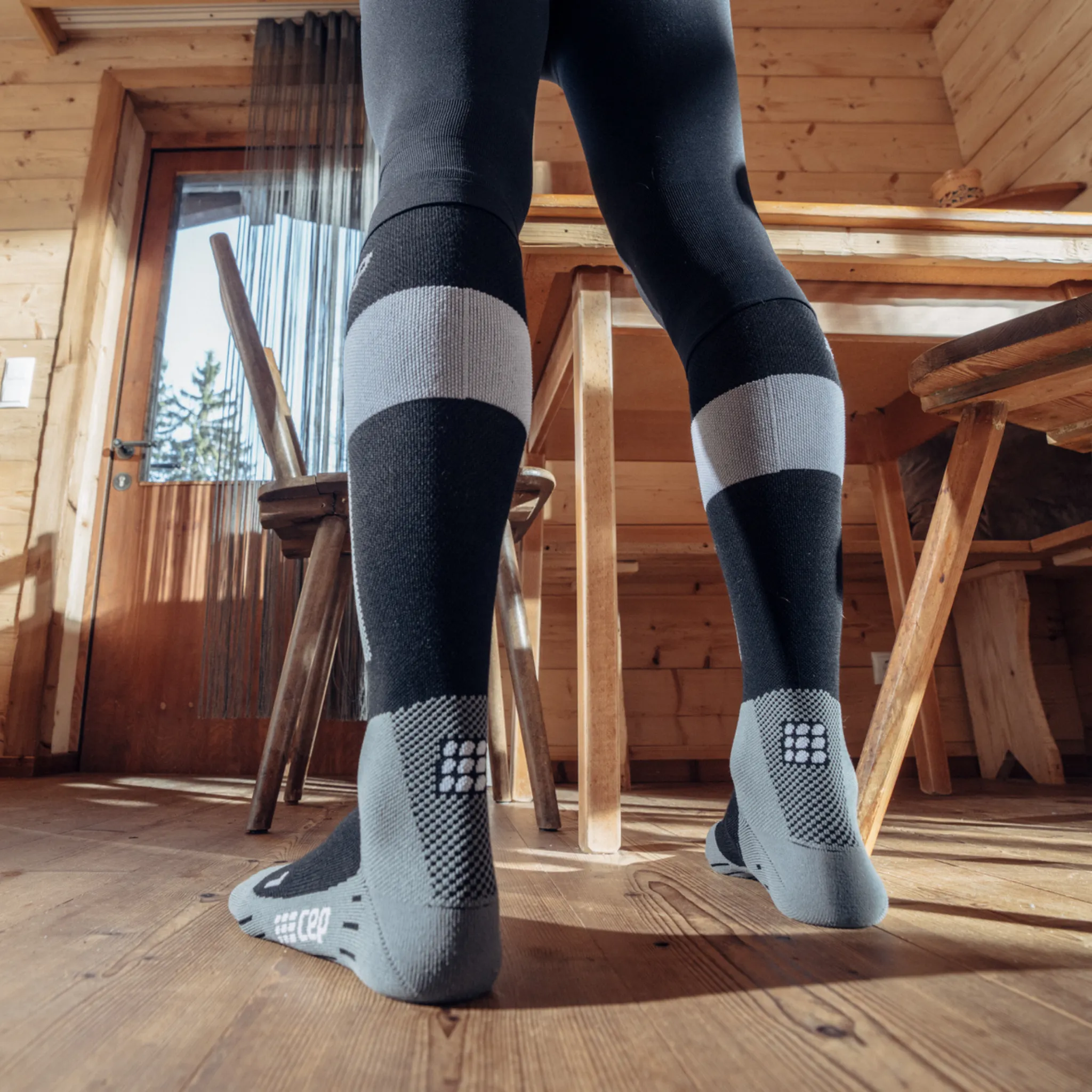 Ski Merino Tall Compression Socks, Women