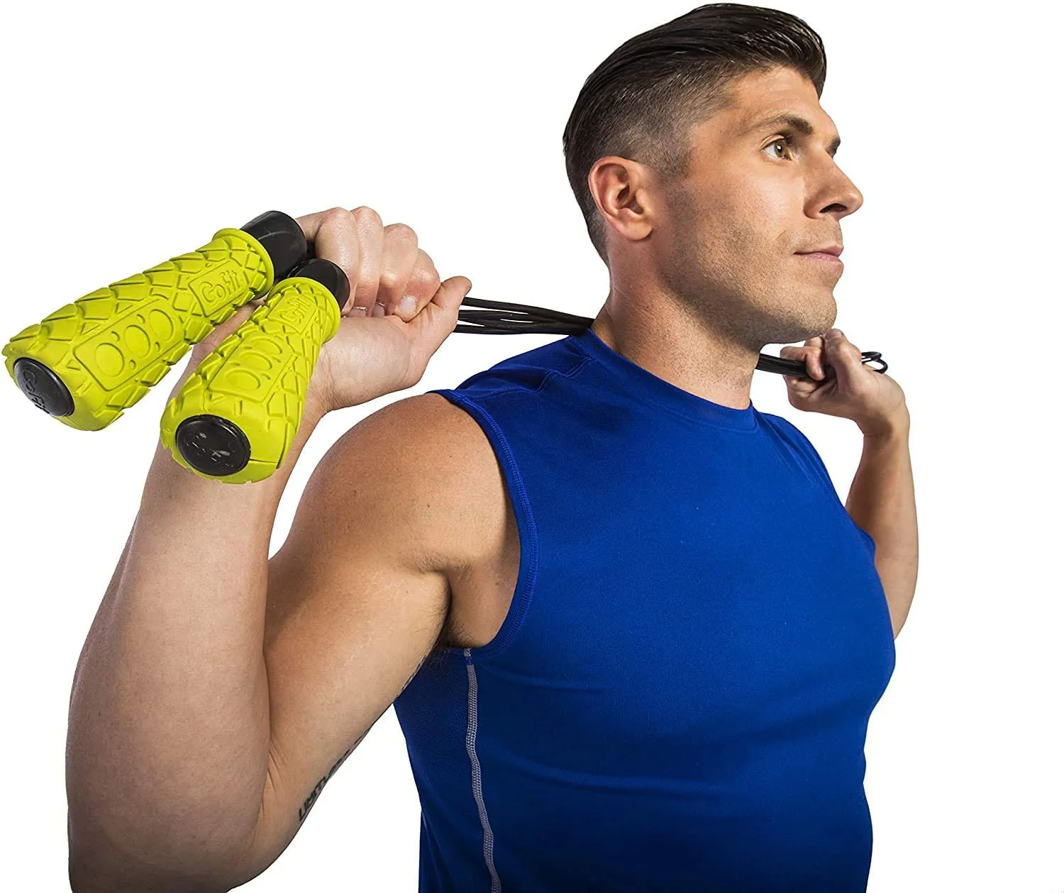Speed Training Jump Rope with Padded Foam Grips