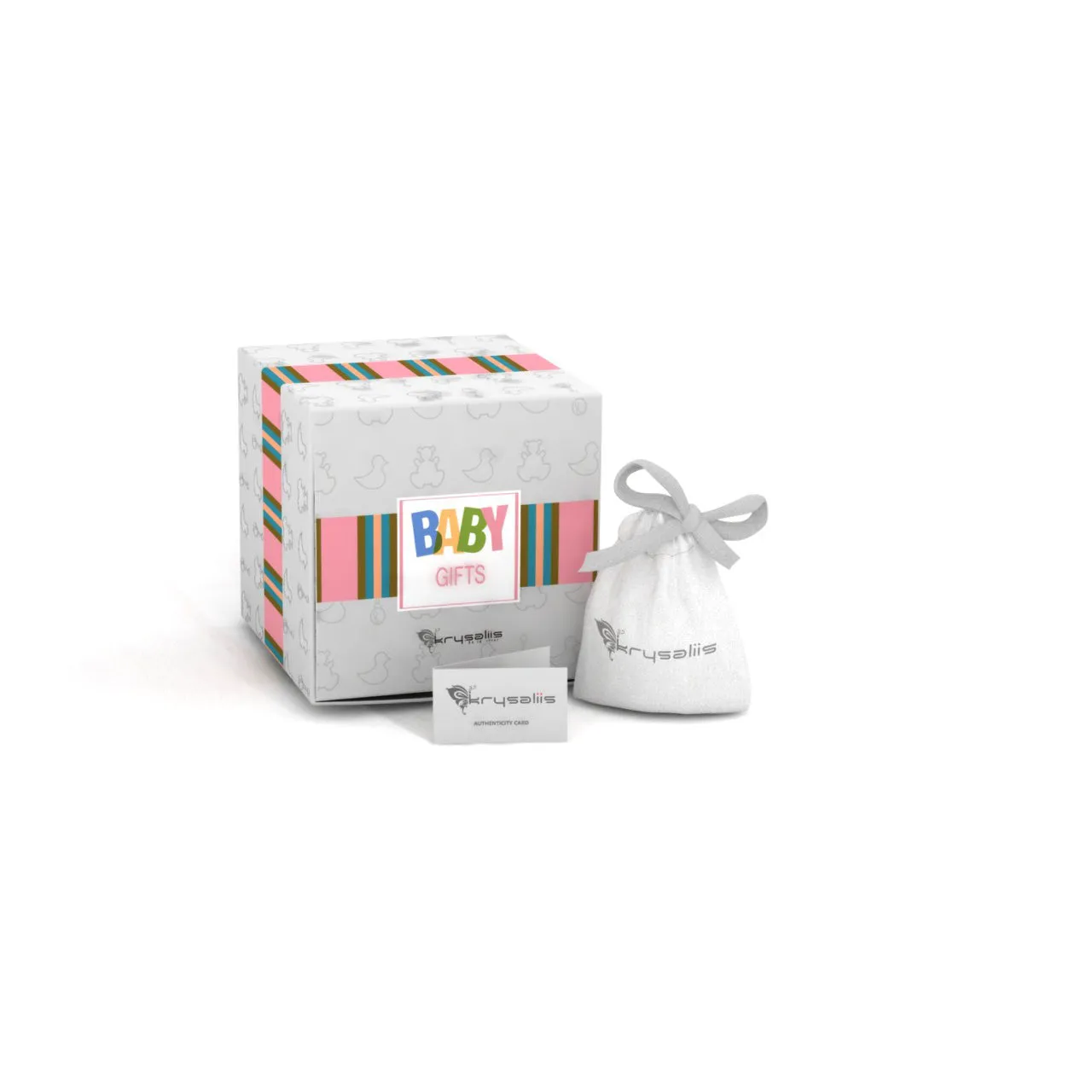 Sterling Silver Rattle - Plain Dumbbell