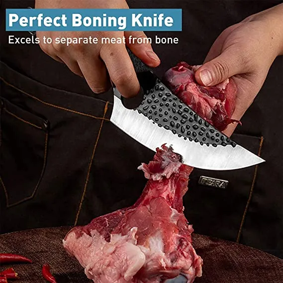 Viking & Butcher Kitchen Knife | Chef Knife for Kitchen, Camping, BBQ.