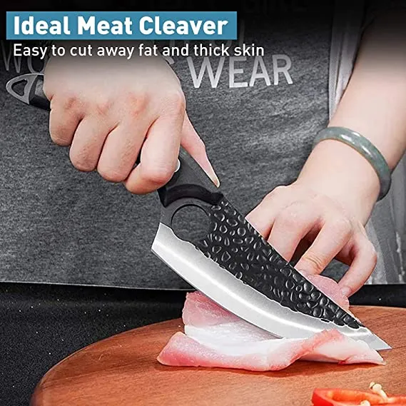 Viking & Butcher Kitchen Knife | Chef Knife for Kitchen, Camping, BBQ.