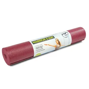 Warrior II Yoga Mat - Burgundy